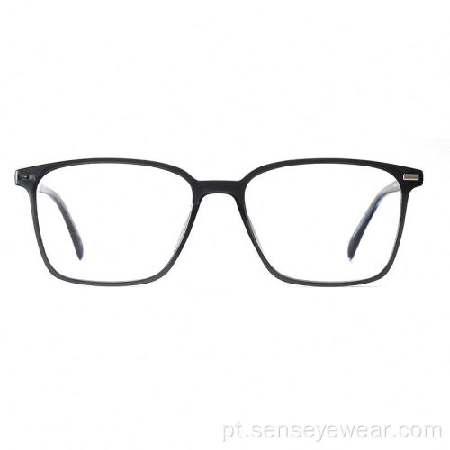Quadrado de alta qualidade Eco Acetato Óculos Ópticos Quadro